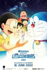 Poster for Doraemon the Movie: Nobita's Little Star Wars 2021