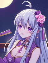 琥珀虚颜 动态漫 poster