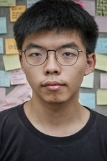 Foto retrato de Joshua Wong