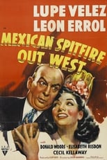 Poster for Mexican Spitfire Out West 