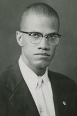 Foto retrato de Malcolm X