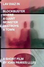 Poster for Blockbuster Where a Giant Monster Destroys a Town 