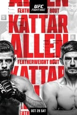 Poster di UFC Fight Night 213: Kattar vs. Allen