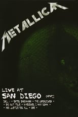 Poster for Metallica: Live at San Diego