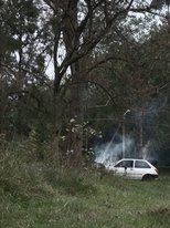 La mujer que usaba esparcidas las ondas del pelo