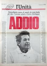 Poster for Farewell to Enrico Berlinguer