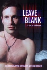 Poster for Leave Blank