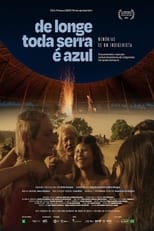 Poster for De longe toda serra é azul 