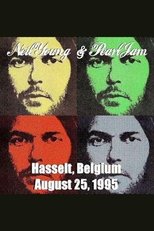 Neil Young with Pearl Jam - Live at Hasselt Belgium poster