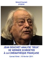 Poster for Jean Douchet analyse "Deux" de Werner Schroeter à la Cinémathèque française