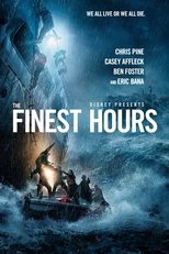 The Finest Hours: Am 18. Februar 1952 gerät durch einen starken Wintersturm vor der Küste New Englands der Öltanker SS Fort Mercer in Seenot. Doch noch während die Rettungsmannschaften in Chatham, Massachusetts sich auf ihren Einsatz vorbereiten, entdecken sie auf dem Radar ein weiteres Opfer: die SS Pendleton, ebenfalls ein Öltanker, ist gleichfalls in höchster Not. Und so begibt sich schließlich das Rettungsboot CG-36500 mit seiner Mannschaft um Steuermann Bernard C. Webber auf eine riskante Mission, um die Besatzung der SS Pendleton aus sturmgepeitschter eiskalter See zu bergen. Diese harrt auf dem Heck aus, während Wind und Wasser unablässig an Nerven und Leben zerrt. Vom Land aus sind derweil die Angehörigen dazu gezwungen, hilflos der Rettungsaktion zuzusehen. The Finest Hours: Am 18. Februar 1952 gerät durch einen starken Wintersturm vor der Küste New Englands der Öltanker SS Fort Mercer in Seenot. Doch noch während die Rettungsmannschaften in Chatham, Massachusetts sich auf ihren Einsatz vorbereiten, entdecken sie auf dem Radar ein weiteres Opfer: die SS Pendleton, ebenfalls ein Öltanker, ist gleichfalls in höchster Not. Und so begibt sich schließlich das Rettungsboot CG-36500 mit seiner Mannschaft um Steuermann Bernard C. Webber auf eine riskante Mission, um die Besatzung der SS Pendleton aus sturmgepeitschter eiskalter See zu bergen. Diese harrt auf dem Heck aus, während Wind und Wasser unablässig an Nerven und Leben zerrt. Vom Land aus sind derweil die Angehörigen dazu gezwungen, hilflos der Rettungsaktion zuzusehen.
