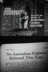 Poster for The Passionate Industry: Australian Cinema 1920-1930 