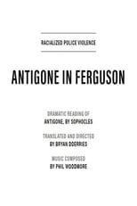 Poster for Antigone in Ferguson