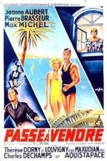 Poster for Passé à vendre