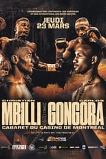 Poster for Christian Mbilli vs. Carlos Gongora 