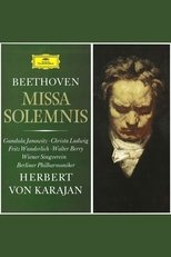 Poster for Beethoven · Missa Solemnis - Herbert von Karajan