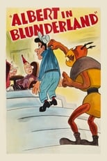 Poster for Albert in Blunderland