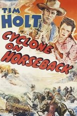 Poster for Cyclone on Horseback