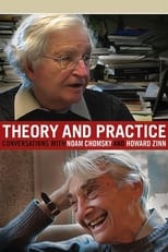 Poster for Theory and Practice: Conversations with Noam Chomsky and Howard Zinn