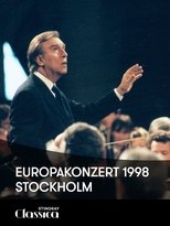 Poster for Europakonzert 1998 from Stockholm