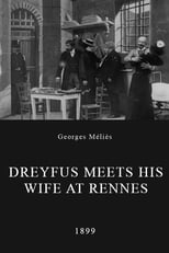 Poster for Dreyfus Meets His Wife at Rennes