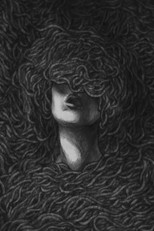 Les yeux fixes du miroir