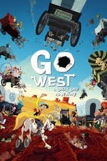 Poster for Go West: A Lucky Luke Adventure 