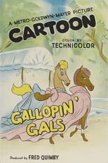 Poster for Gallopin' Gals