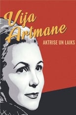 Poster for Actress and Her Time. Vija Artmane 