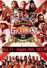 Poster for NJPW G1 Climax 33: Day 17