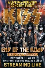 Poster for KISS: End of the Road