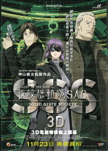 STAND ALONE COMPLEX Solid State Society 3D poster