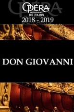 Poster for Don Giovanni - Palais Garnier - from June 8 to July 13, 2019
