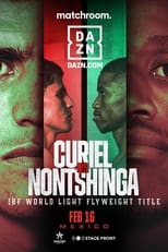 Poster for Adrian Curiel vs. Sivenathi Nontshinga II 