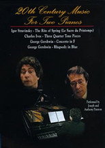 20th Century Music For Two Pianos: Gershwin - Stravinsky - Ives poster