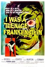 Poster for I Was a Teenage Frankenstein 