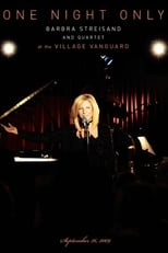 Poster for Barbra Streisand And Quartet at the Village Vanguard - One Night Only 