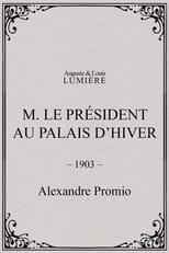 Poster for M. le président au palais d’hiver