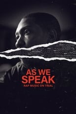 Poster for As We Speak: Rap Music on Trial