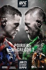 UFC 257: Poirier vs. McGregor 2 main poster
