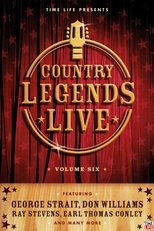 Poster for Time-Life: Country Legends Live, Vol. 6