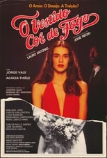 Poster for O Vestido Cor de Fogo