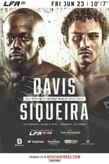 Poster for LFA 161: Davis vs. Siqueira 