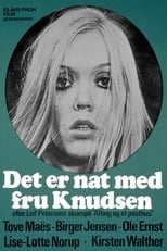 Poster for Det er nat med fru Knudsen