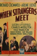 When Strangers Meet poster