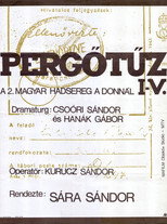 Pergőtűz poster