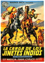 Carátula La carga de los jinetes indios