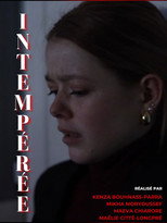 Intempérée poster