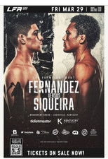 LFA 180: Lawrence vs. Ward poster