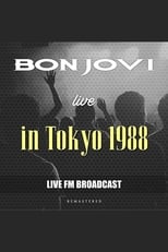 Poster for Bon Jovi live in Tokyo 1988